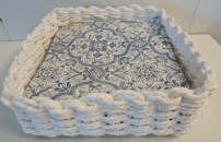 Serviettenkorb weiss 100 Papier 8.00